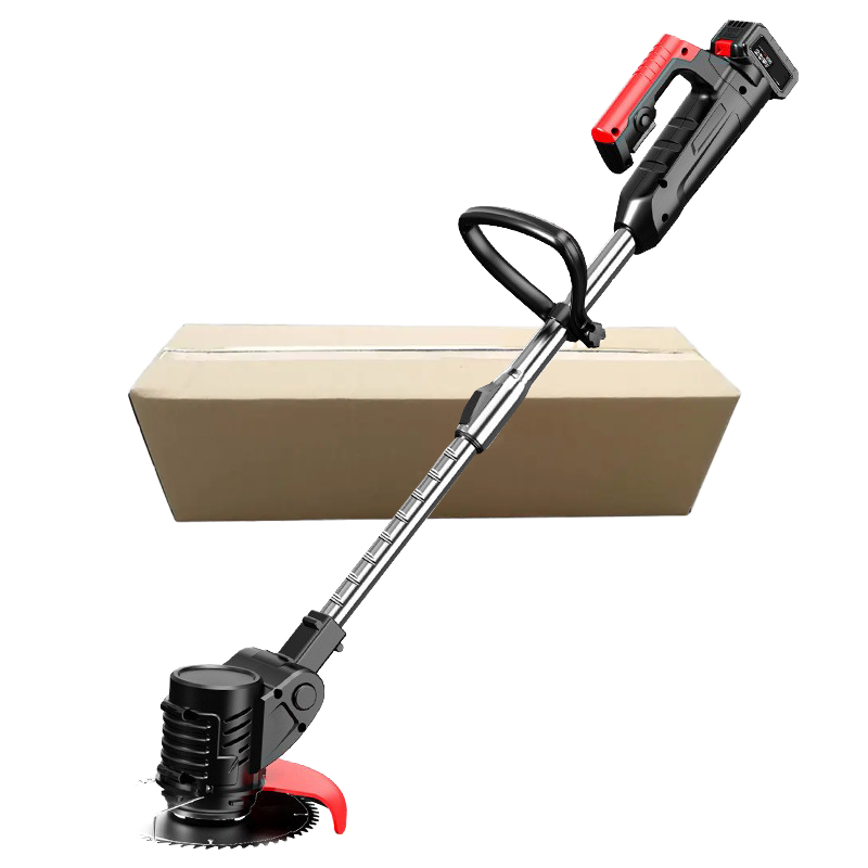 Gardening Tools Lawn Mower - เครื่องตัดหญ้าไฟฟ้าลิเธียมไร้สาย พร้อมล้อเลื่อน เครื่องตัดหญ้าแบบพกพา เครื่องมือตัดแต่งสวน