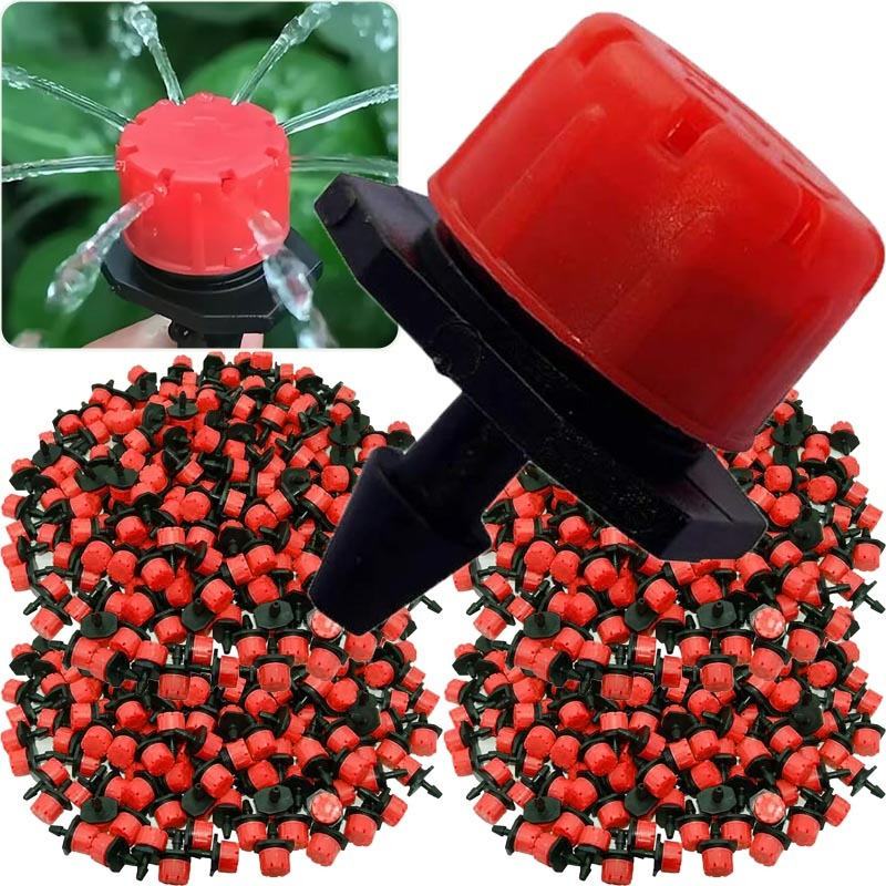 Garden Hose Nozzle - หัวจ่ายน้ำหยดแบบแปดรู 30/300 ชิ้น สำหรับระบบน้ำหยดขนาดเล็ก รุ่น Little