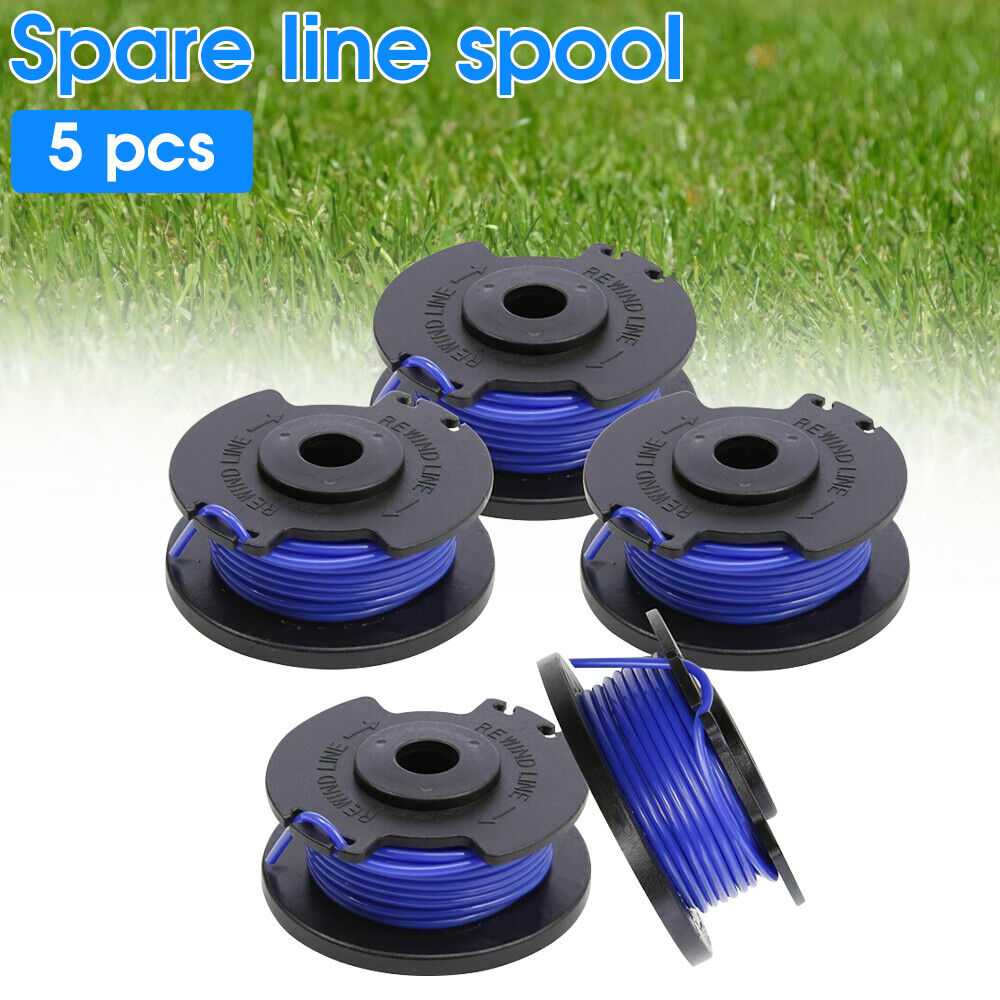Gardening Tools Ryobi - 1/5 ชิ้น สายเอ็นสำรองสำหรับเครื่องตัดหญ้า Ryobi One Plus