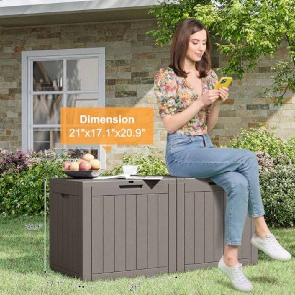 กล่องเก็บของกลางแจ้งขนาด 35 แก - Gardening Tools Box บทวิจารณ์และราคา