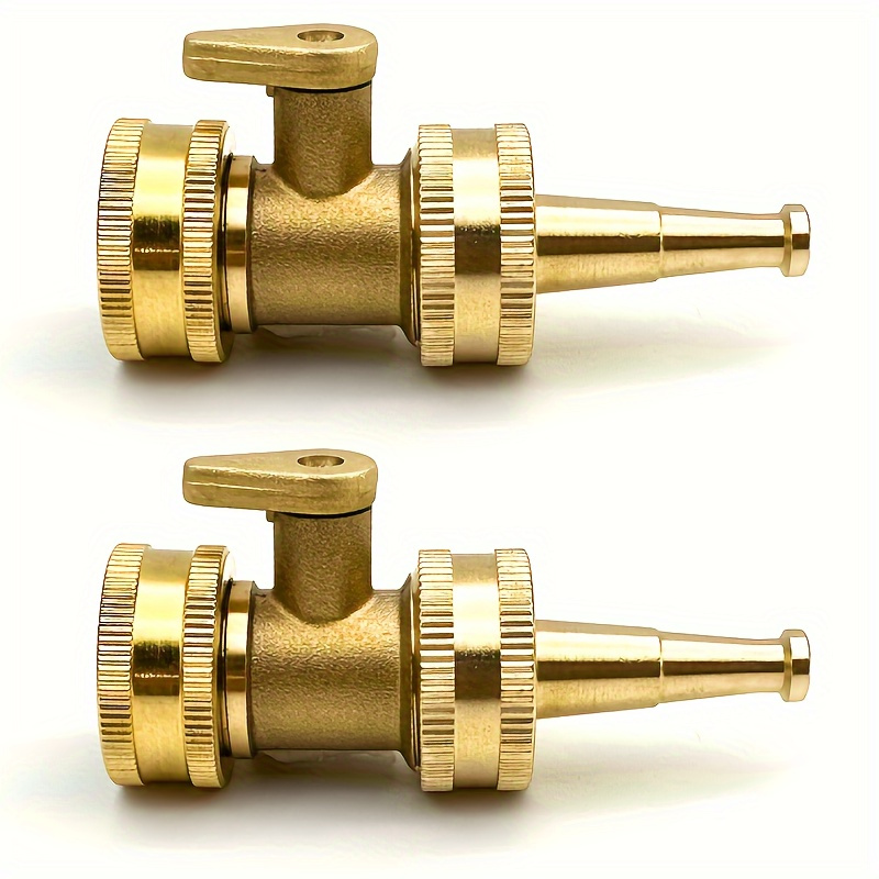 หัวฉีดน้ำทองเหลืองสำหรับสวน 2  - Garden Hose Nozzle บทวิจารณ์และราคา