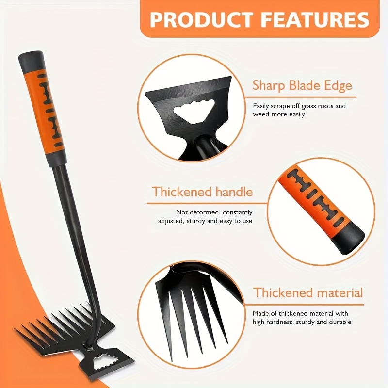 คราดกำจัดวัชพืชในสวน 2 in 1 แบ - Gardening Tools To Remove Grass บทวิจารณ์และราคา