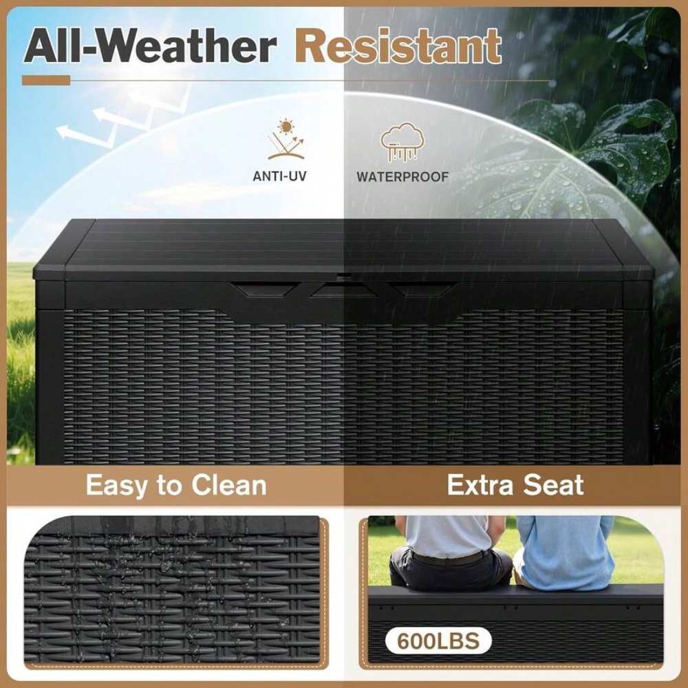 กล่องเก็บของกลางแจ้งขนาดใหญ่แบ - Gardening Tools Box บทวิจารณ์และราคา