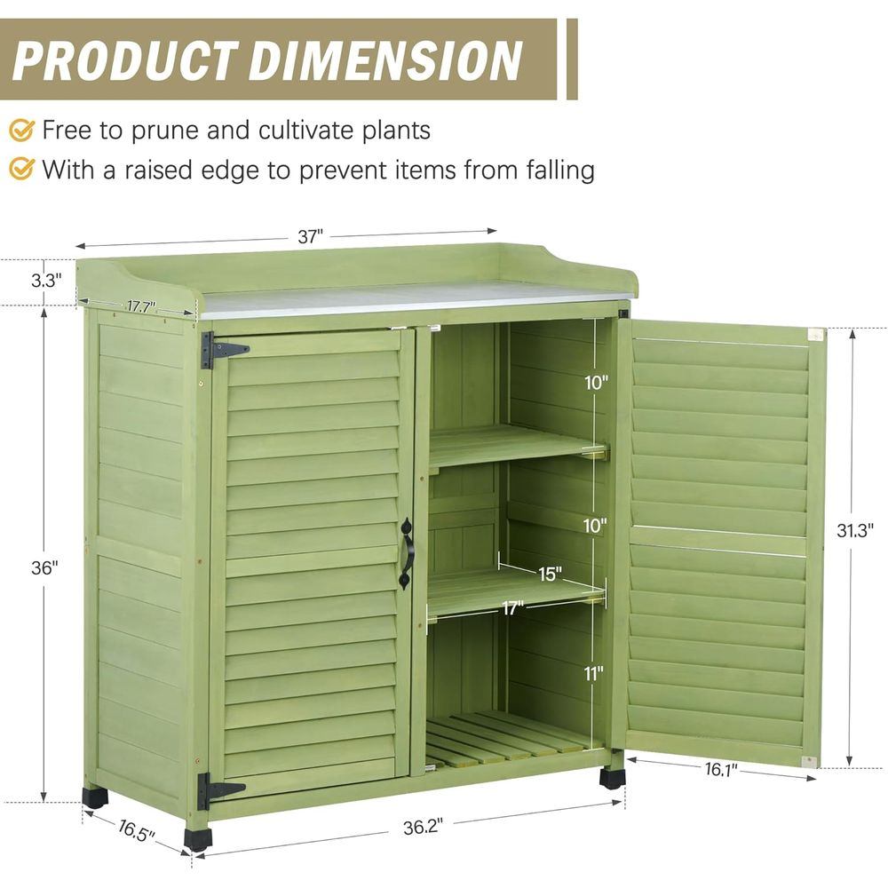 โต๊ะปลูกต้นไม้กลางแจ้งพร้อมท็อ - Gardening Tools Toolstation บทวิจารณ์และราคา
