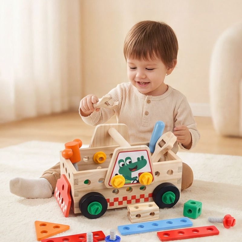 รถบรรทุกของเล่นประกอบสำหรับเด็ - Gardening Tools Kids บทวิจารณ์และราคา