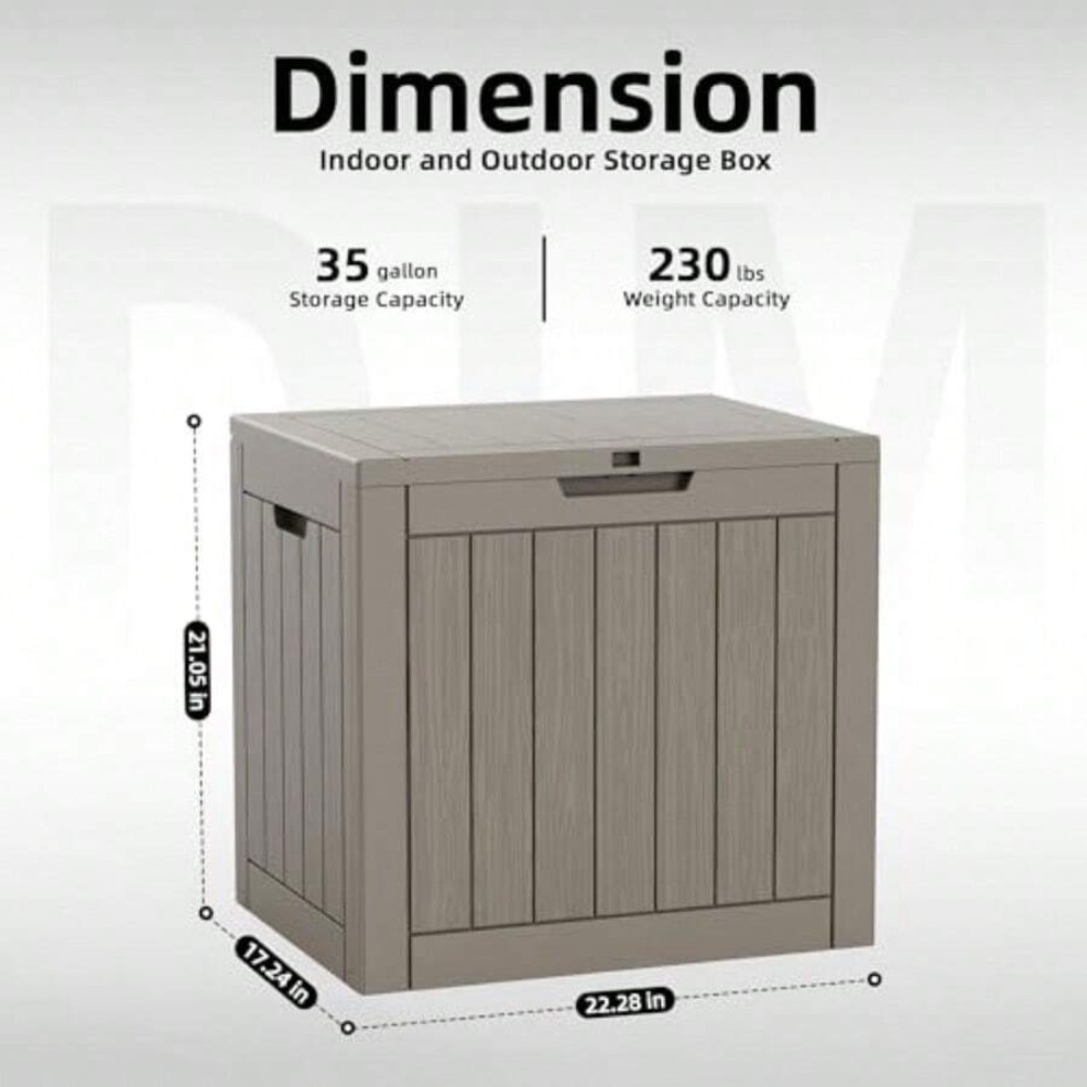 กล่องเก็บของกลางแจ้งขนาด 45 แก - Gardening Tools Box บทวิจารณ์และราคา
