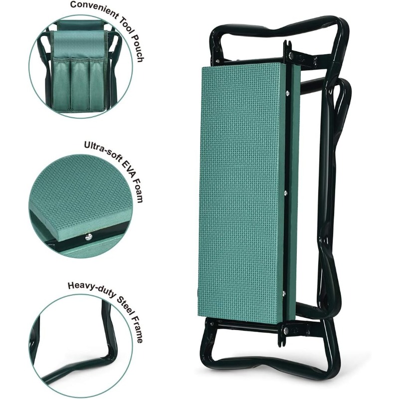 เก้าอี้พับได้ 2-in-1 สำหรับทำส - Gardening Tools Kit For Sale บทวิจารณ์และราคา