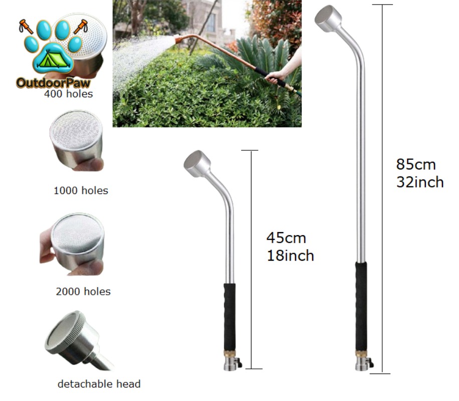 สายยางรดน้ำแรงดันสูงอะลูมิเนีย - Garden Hose Nozzle บทวิจารณ์และราคา