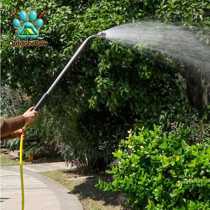 สายยางรดน้ำแรงดันสูงอะลูมิเนีย - Garden Hose Nozzle บทวิจารณ์และราคา
