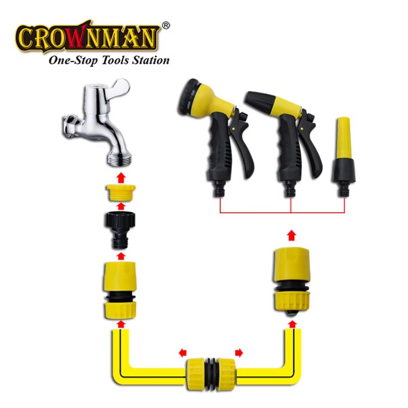 ชุดหัวฉีดน้ำรดต้นไม้คุณภาพสูง  - Garden Hose Nozzle บทวิจารณ์และราคา