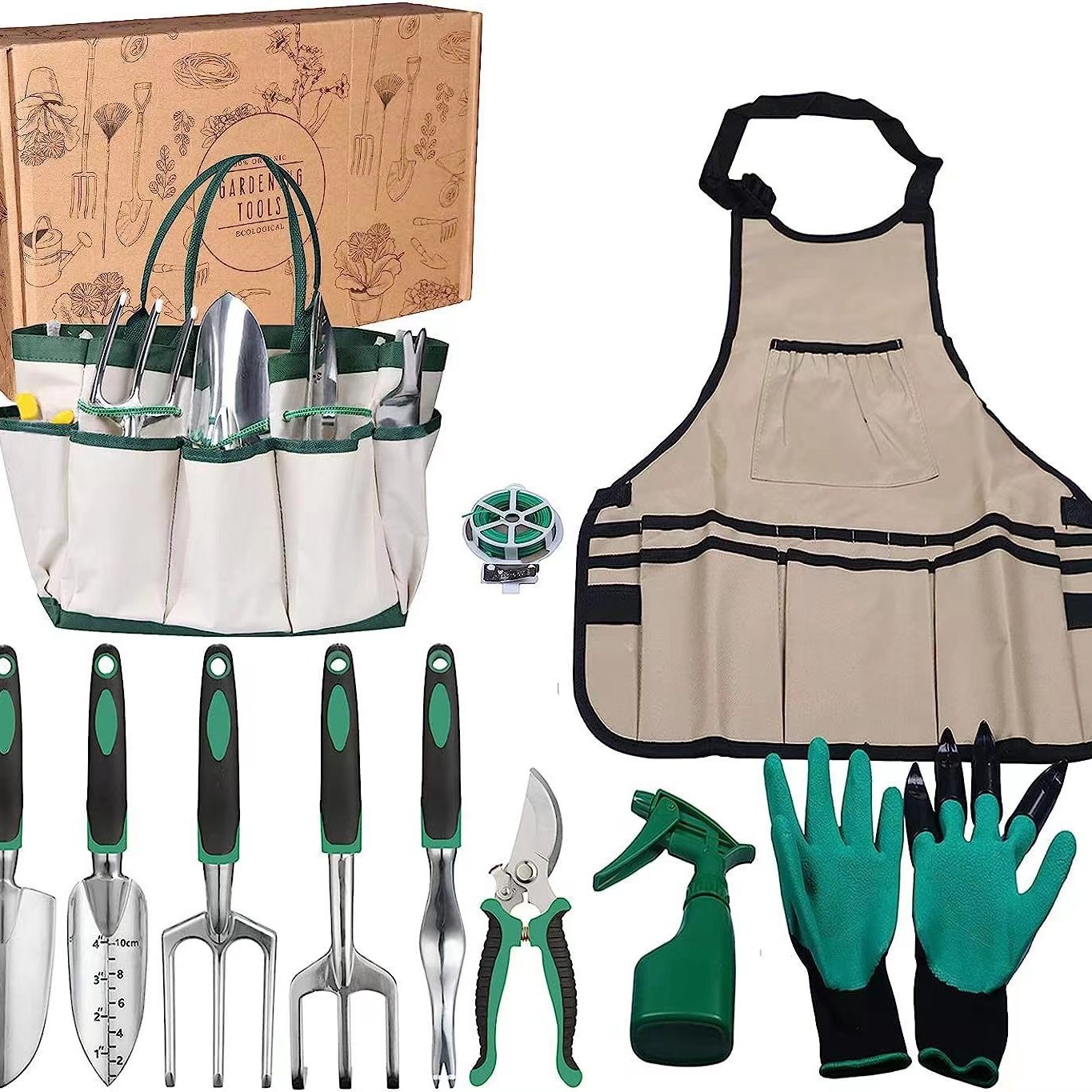 ชุดเครื่องมือทำสวน 11 ชิ้น อลู - Gardening Tools Shovel บทวิจารณ์และราคา
