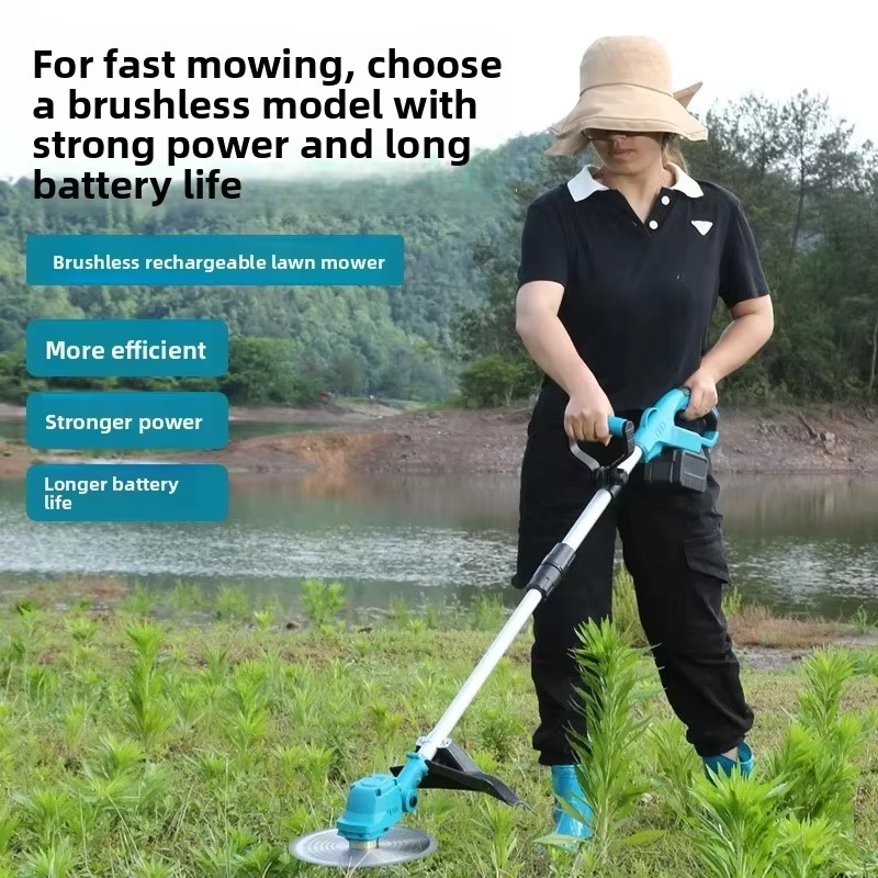 เครื่องตัดหญ้าไร้สาย JX-1 แบบพ - Gardening Tools Lawn Mower บทวิจารณ์และราคา
