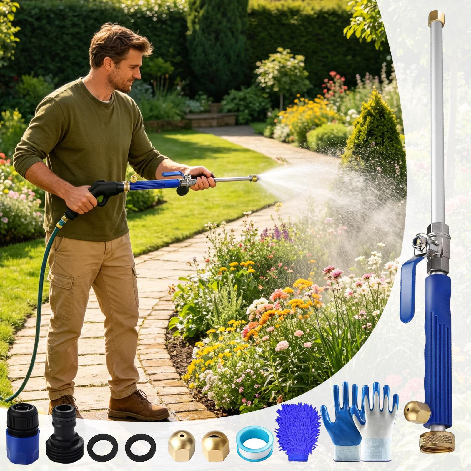 หัวฉีดสายยางรดน้ำอเนกประสงค์ ป - Garden Hose Nozzle บทวิจารณ์และราคา