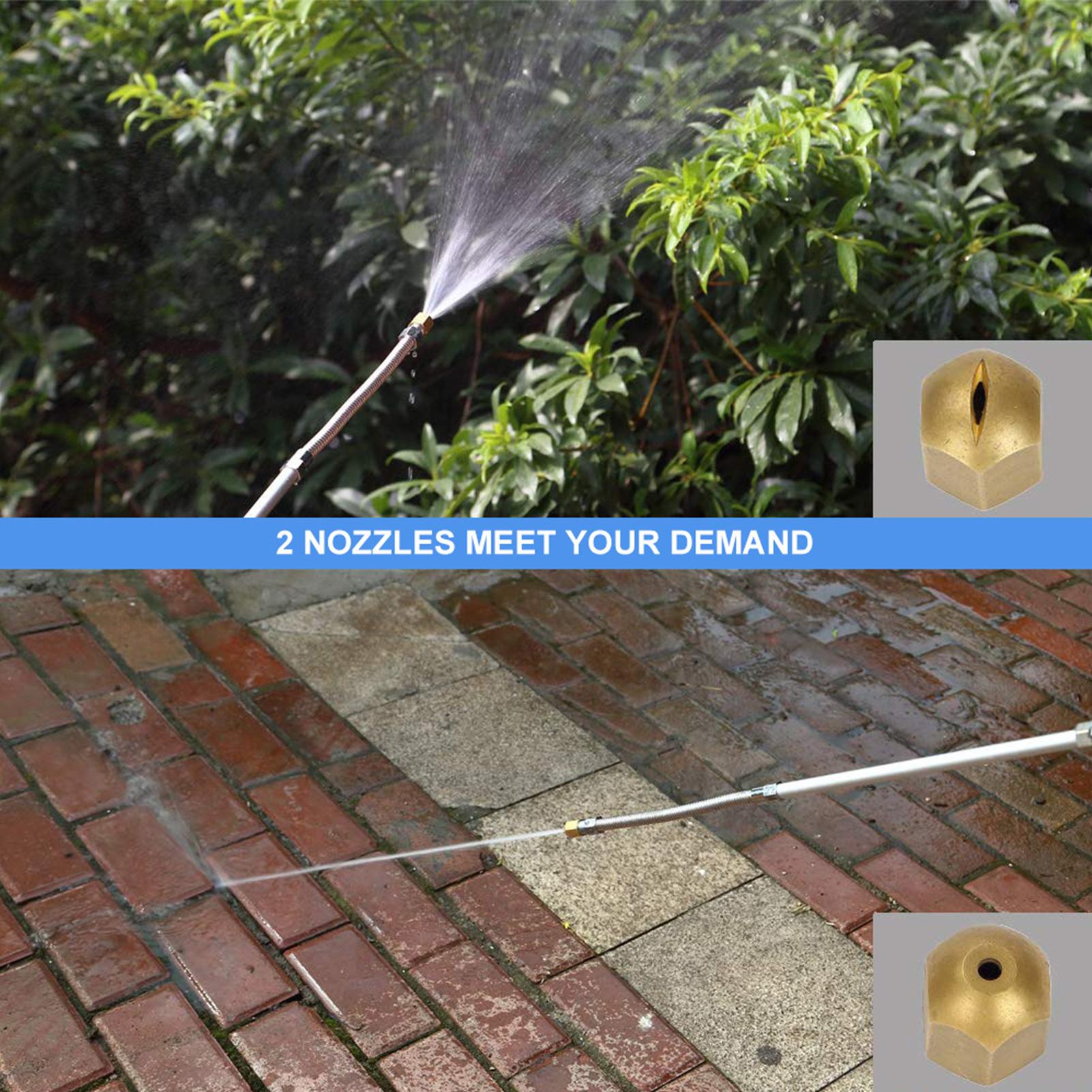 หัวฉีดสายยางรดน้ำอเนกประสงค์ ป - Garden Hose Nozzle บทวิจารณ์และราคา