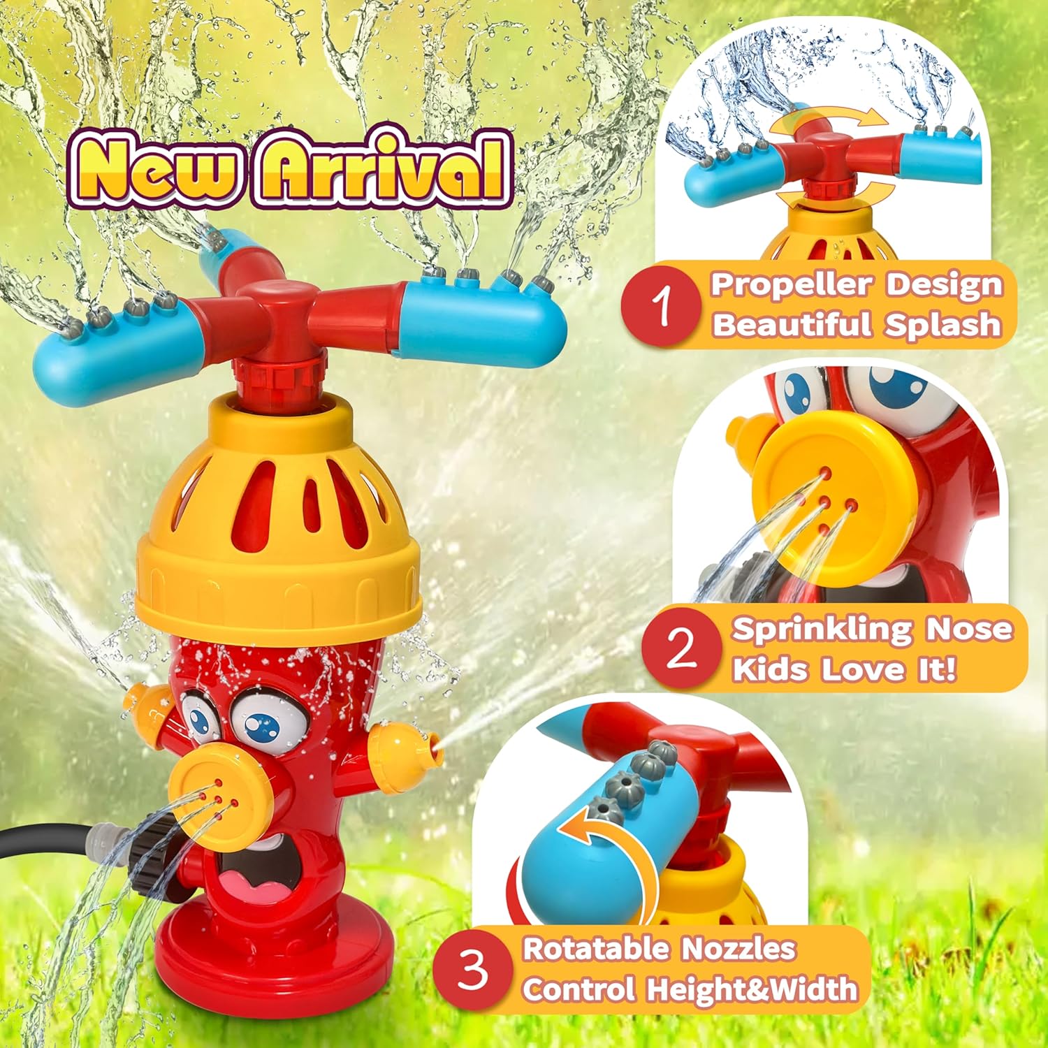 ของเล่นพ่นน้ำรูปหัวจ่ายน้ำดับเ - Gardening Tools Kids บทวิจารณ์และราคา