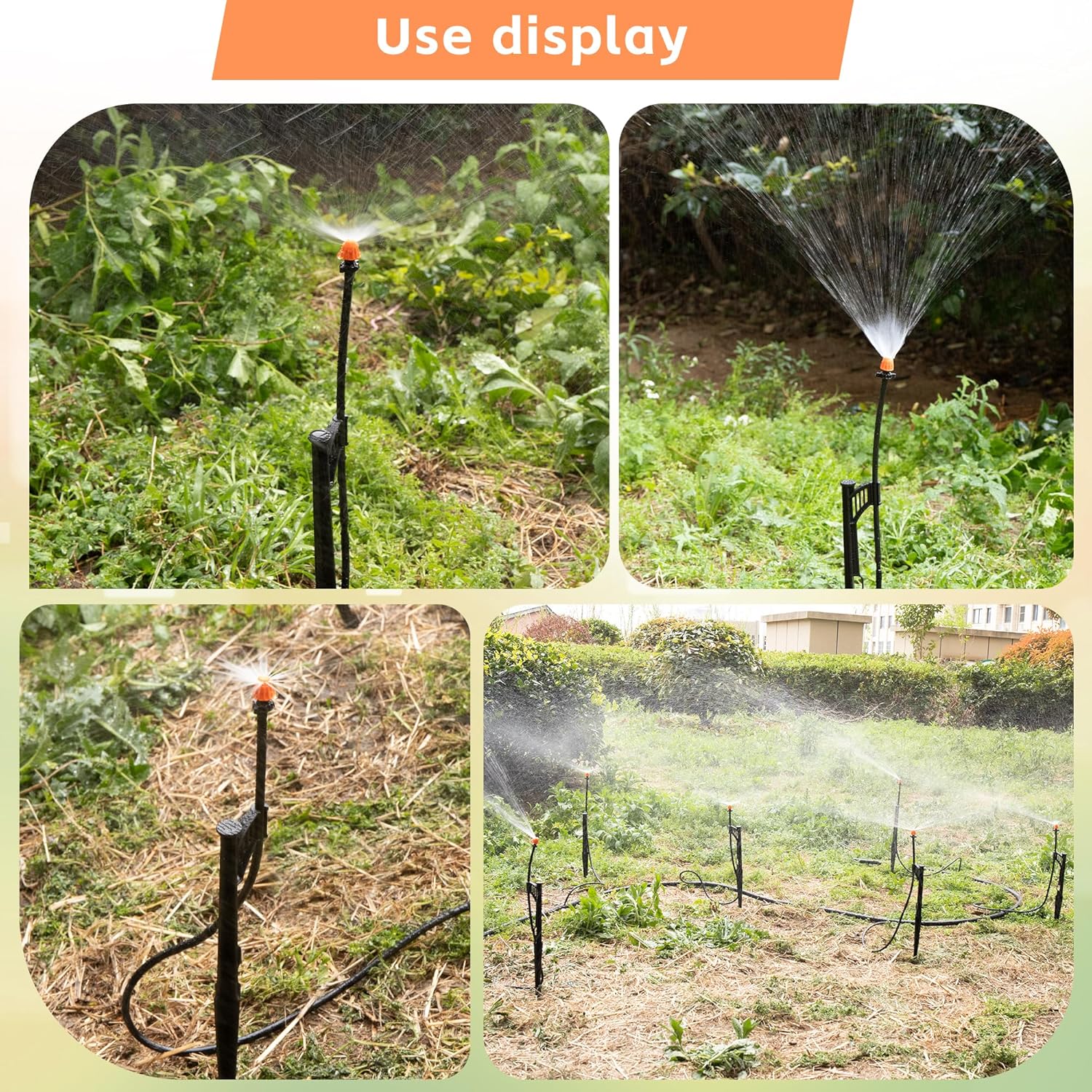 หัวฉีดน้ำรดต้นไม้ในสวน 20 ชุด  - Garden Hose Nozzle บทวิจารณ์และราคา
