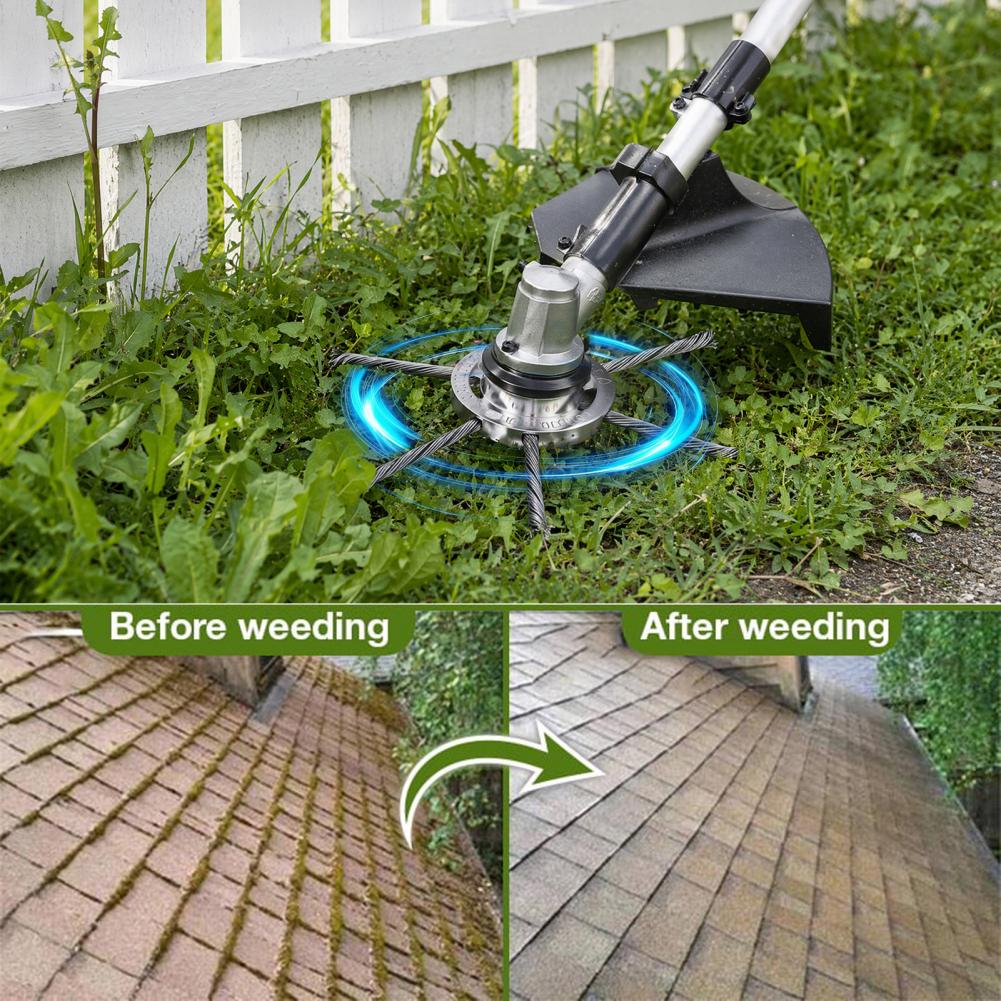 หัวตัดหญ้าแบบลวดเหล็กอเนกประสง - Gardening Tools To Remove Grass บทวิจารณ์และราคา