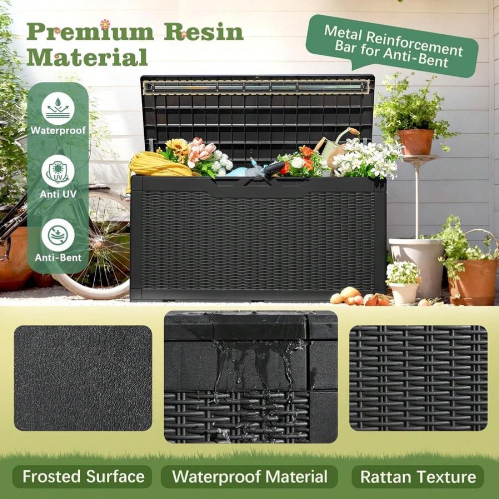 กล่องเก็บของกลางแจ้งขนาด 80 แก - Gardening Tools Box บทวิจารณ์และราคา