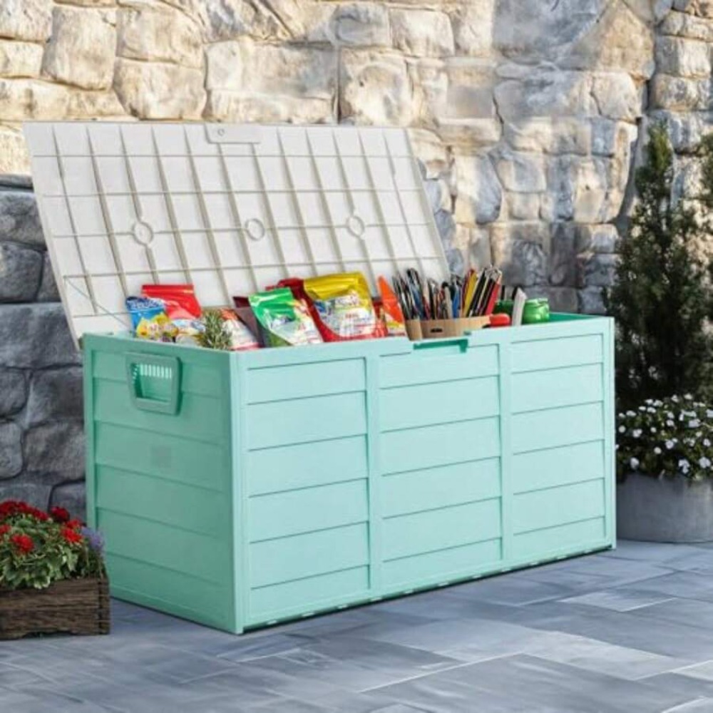 กล่องเก็บของขนาดใหญ่ 75 แกลลอน - Gardening Tools Box บทวิจารณ์และราคา
