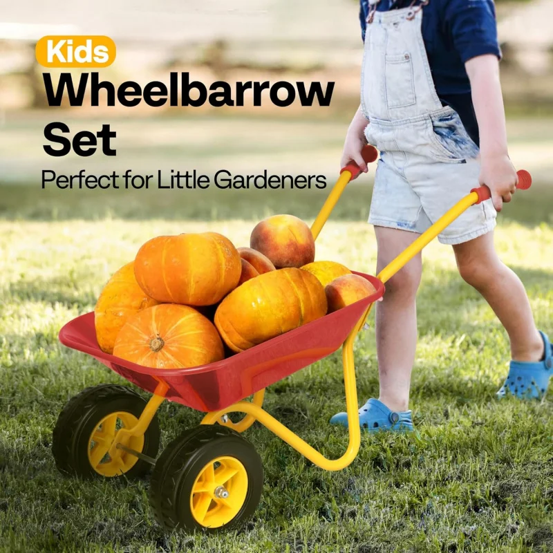 รถเข็นเด็กสำหรับทำสวน พร้อมชุด - Gardening Tools Kids บทวิจารณ์และราคา
