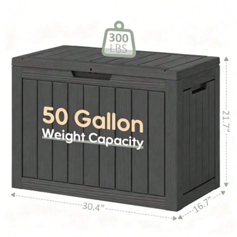 กล่องเก็บของกลางแจ้งขนาด 50 แก - Gardening Tools Box บทวิจารณ์และราคา