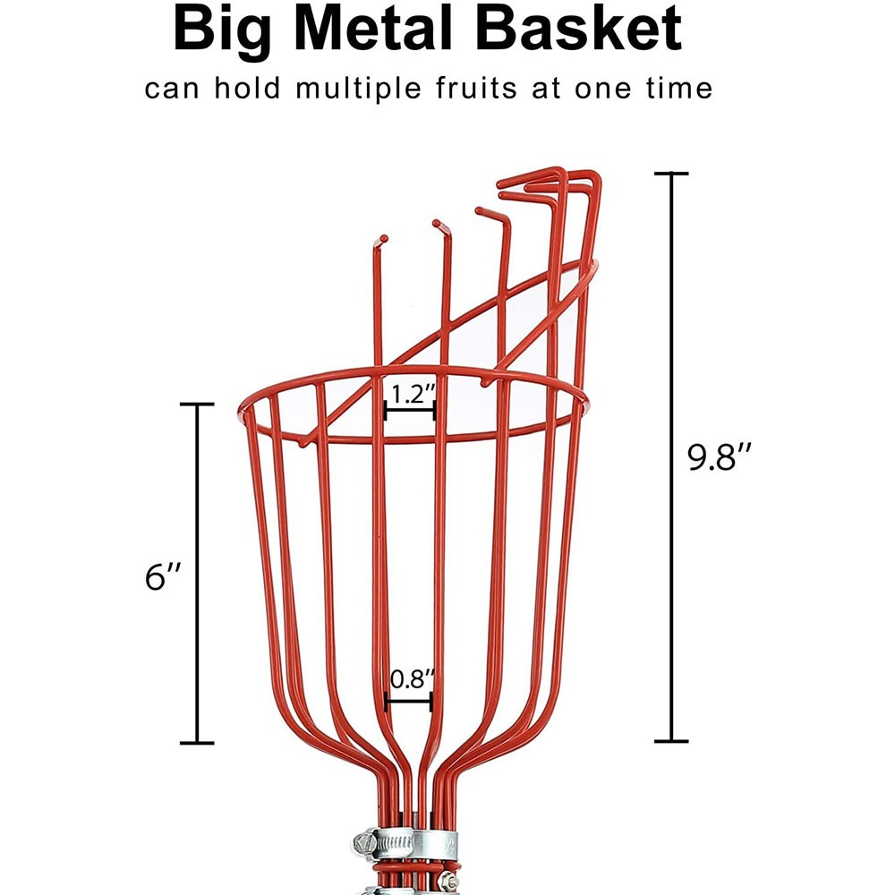 ที่เก็บผลไม้ยาว 260 ซม., ตะกร้ - Gardening Tools Sale บทวิจารณ์และราคา